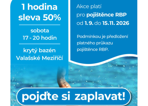 Plavání se zdravotní pojišťovnou RBP